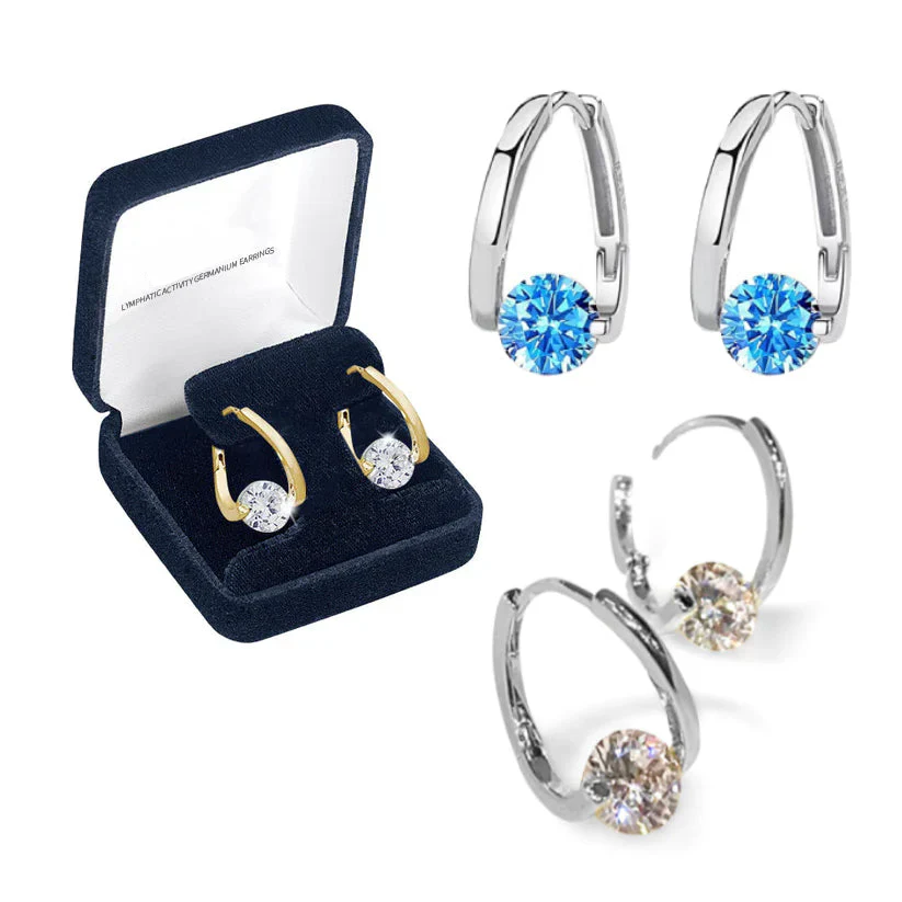 (🔥LAST DAY SALE-66% OFF) CZTICLE®Lymphvity MagneTherapy Germanium Earrings - Image 16