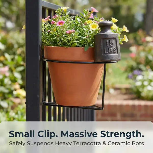 Hanging Flower Pots for Home Kitchens are Commonly Used On Balconies with Iron Hollow Hanging Leaves to Decorate The Stable Garden Green Well Hanging Flower Baskets (Champagne) - Image 3