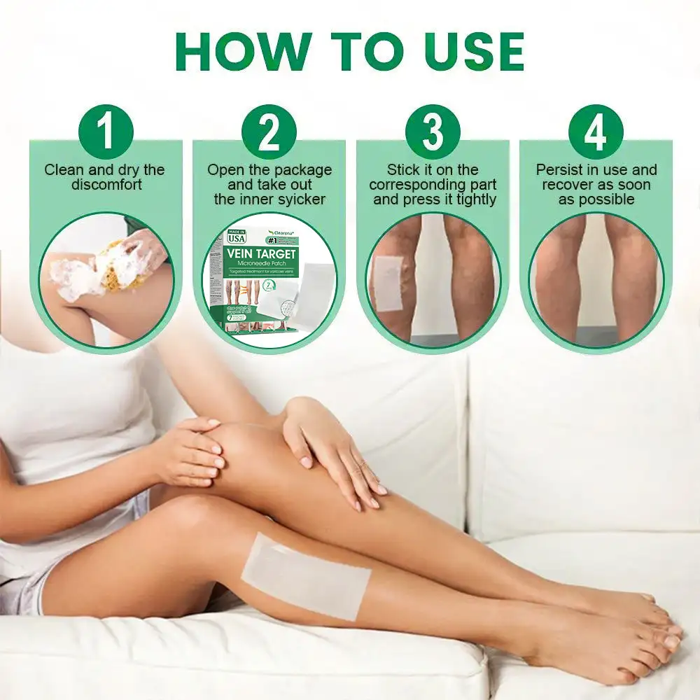 ๐ฆต๐ฆต๐ฆต๐พ๐ก๐๐๐ง๐๐ฃ๐ยฎ VeinTarget Microneedle Patch โโ Once Daily, Visible Results in 7 Days - Image 6