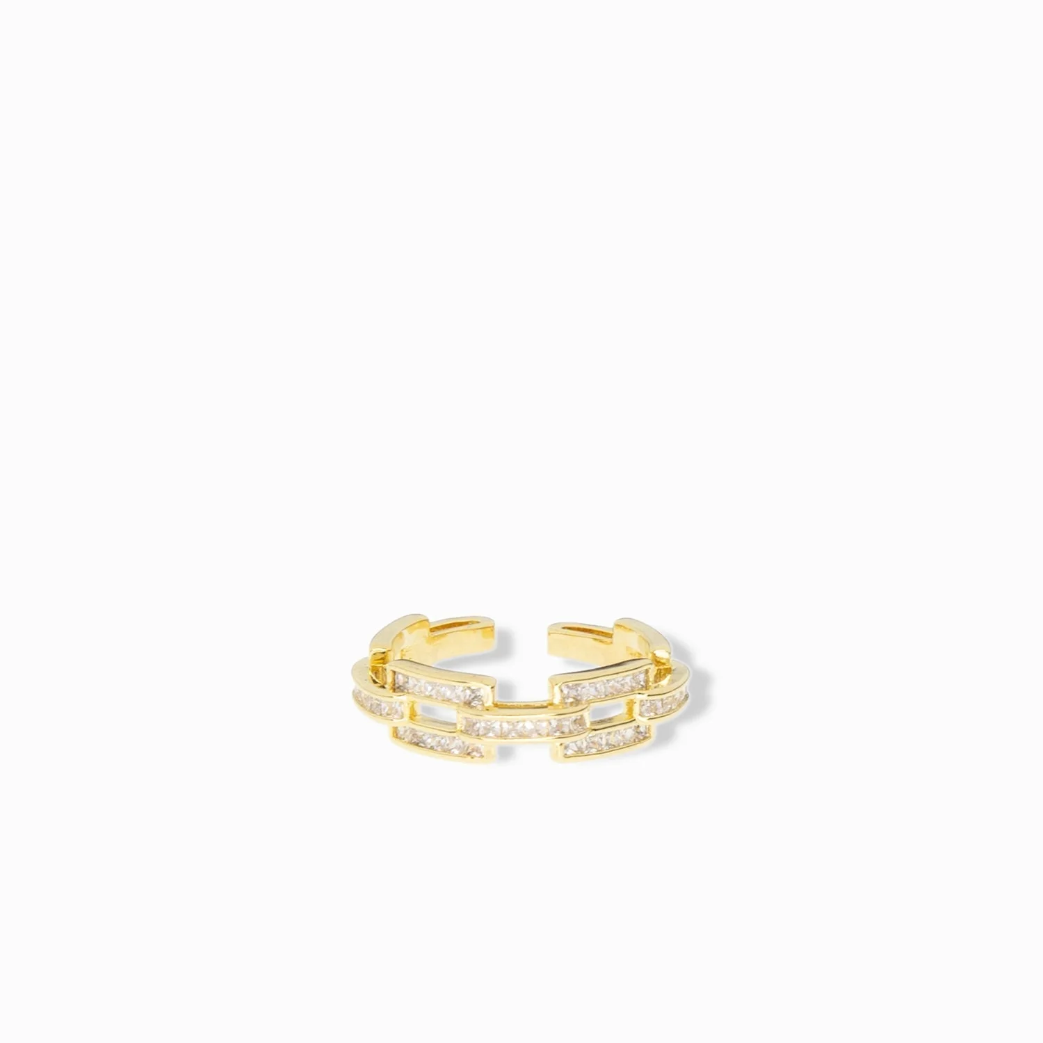 pave link adjustable ring - Image 4