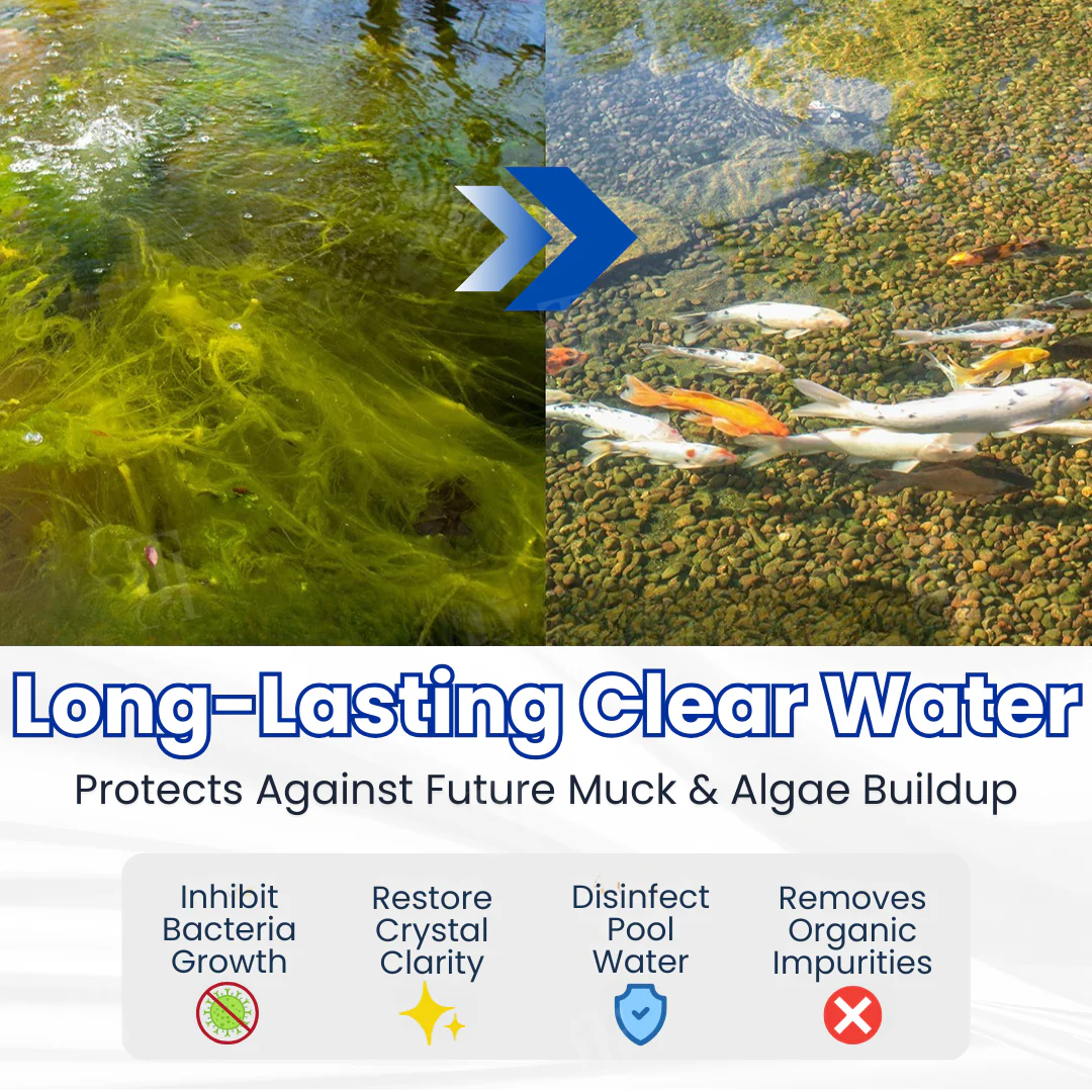 ✨ From Green to Clean Overnight! |⏱️ Crystal Clear in 24 Hours! | DeeVoo® Aqua-Guardian Pro Formula - Image 4