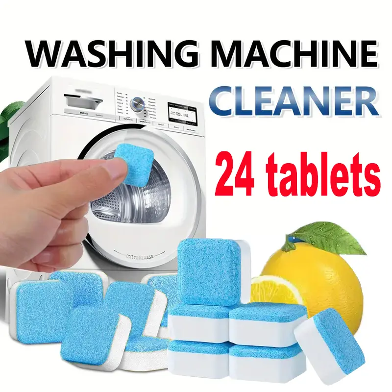 ๐ฅWashing machine cleaning tablets, descaling agent, suitable for automatic and semi-automatic washing machines, household/commercial use Household Cleaners Home Goods - Image 6
